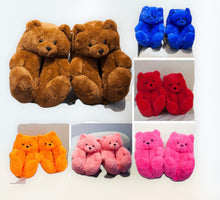 Load image into Gallery viewer, Snuggle Bear Slippers
